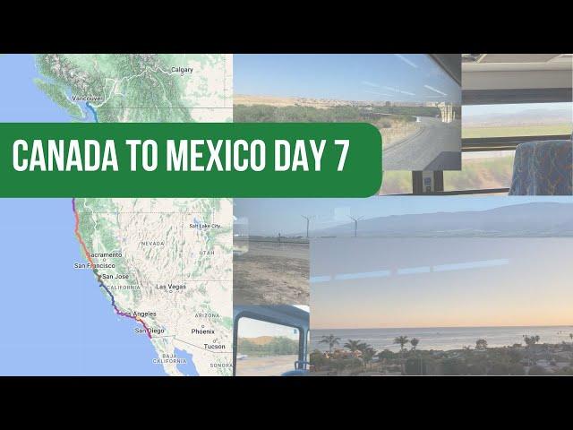 Canada to Mexico Day 7: Farms (and sometimes water)