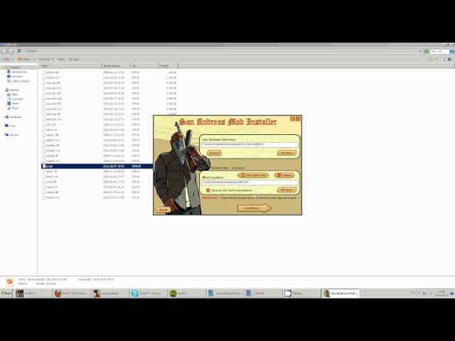 How to install alot of txd and dff files on the same time.