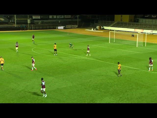 Newport County v West Ham United U21 Highlights