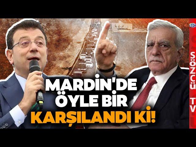 Ekrem İmamoğlu'na Mardin'de Gövde Gösterisi Gibi Karşılama! Gören Bir Daha Baktı! O Anlar...