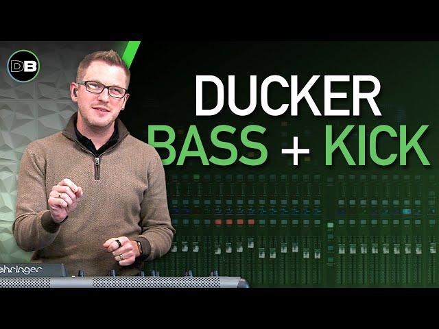 Using Ducker on Bass Guitar for More Kick Drum - Behringer X32