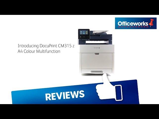 Fuji Xerox DocuPrint Wireless Colour Laser MFC Printer CM315z