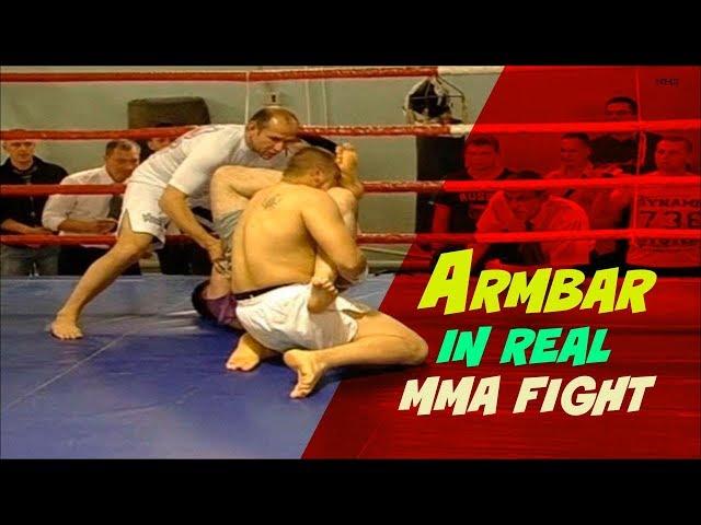 Armbar in real mma fight, VT Vale Tudo 1, Mukhtar Bekanov vs Yevgeny Brazhnikov