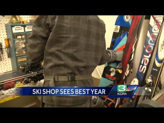 Wet winter helps boost business at Sacramento ski shop