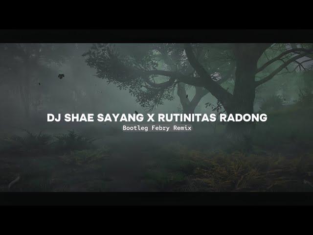 Dj Shae Sayang X Rutinitas Radong Mashup 2024 - Bootleg Febry Remix || Sound Viral Tik tok Terbaru