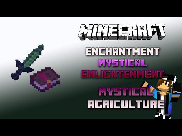 Enchantment Mystical Enlightenment 🪴 Minecraft Mystical Agriculture Tutorial 🪴 English 🪴