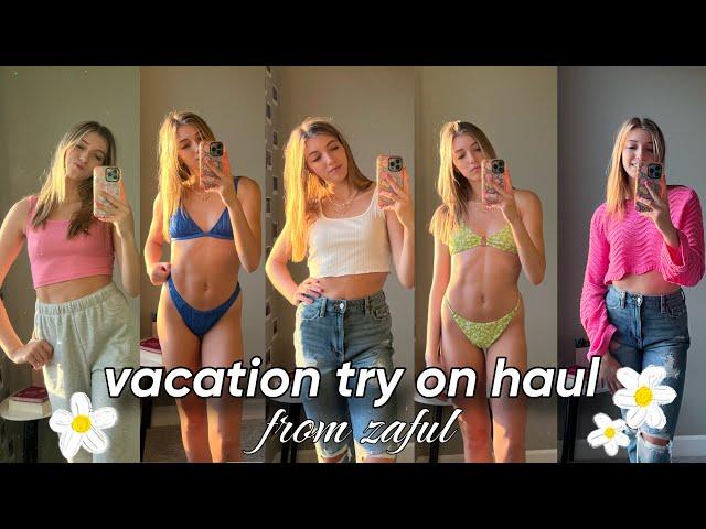 ZAFUL Vacation Try On Haul