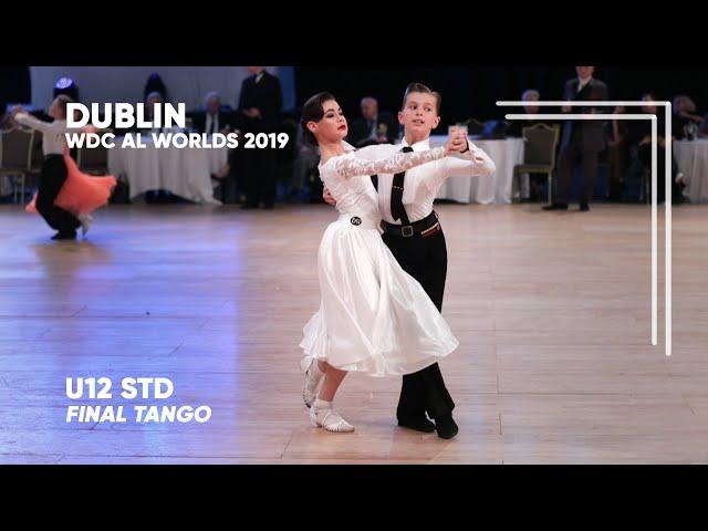 Leo Kolmykov - Daria Andreyev, USA | 2019 Dublin | World U12 STD - F T