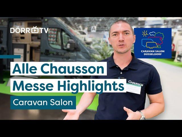 Alle Chausson Highlights 2025 vom Caravan Salon Düsseldorf