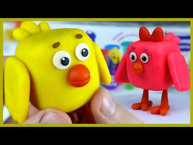 МИ-МИ-МИШКИ из пластилина Genio Kids. ЦЫПА и ЦЫПУША. Лепим Ми-ми-мишек.