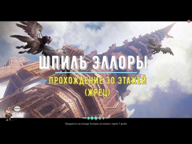 Icarus Online - Прохождение 30 этажей - Жрец  (Ellora's Spire F30 Priest)