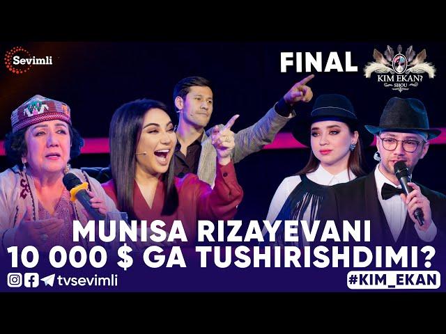 KIM EKAN SHOU FINAL MUNISA RIZAYEVANI 10 000 $ GA TUSHIRISHDIMI?