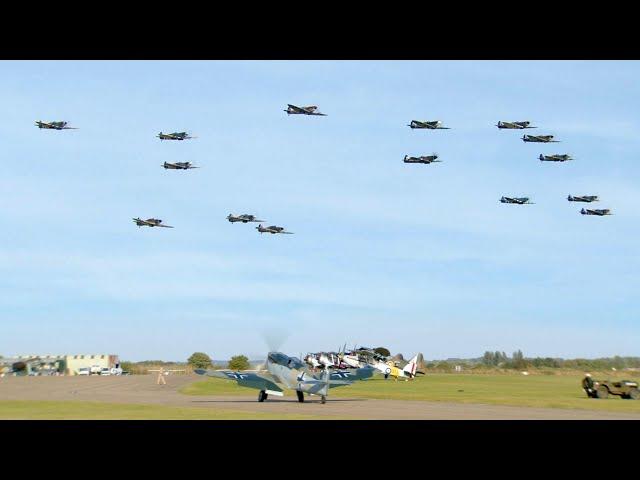 Duxford Big Wing Battle of Britain Air Show 2024