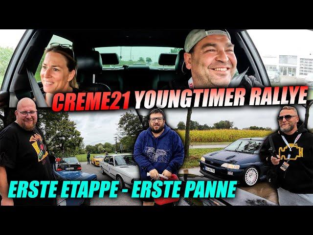 Creme21 Youngtimer Rallye - Tag 1 | Erste Etappe - erste Panne!