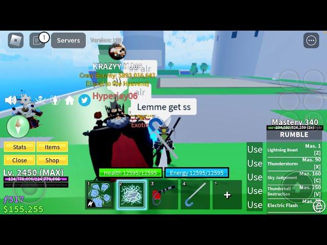 I FOUGHT YOUTUBER HYPERJAY IN BLOX FRUITS AND KITT GAMING?!??!?!??