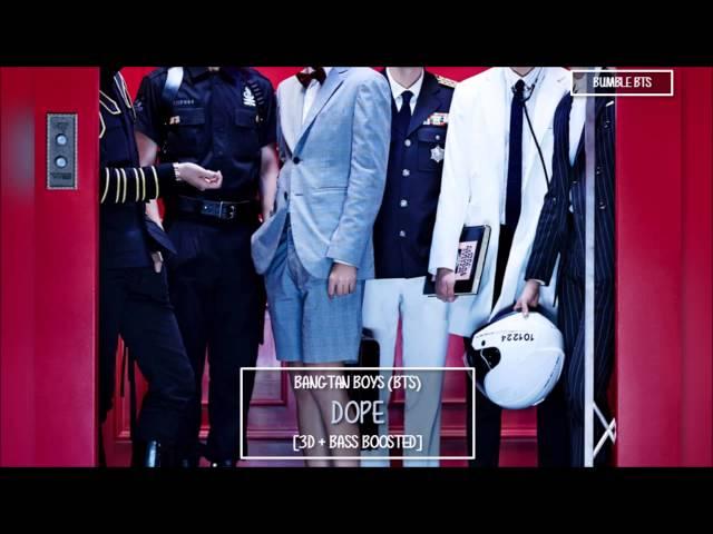 [3D+BASS BOOSTED] BTS 방탄소년단 - DOPE 쩔어 | bumble.bts