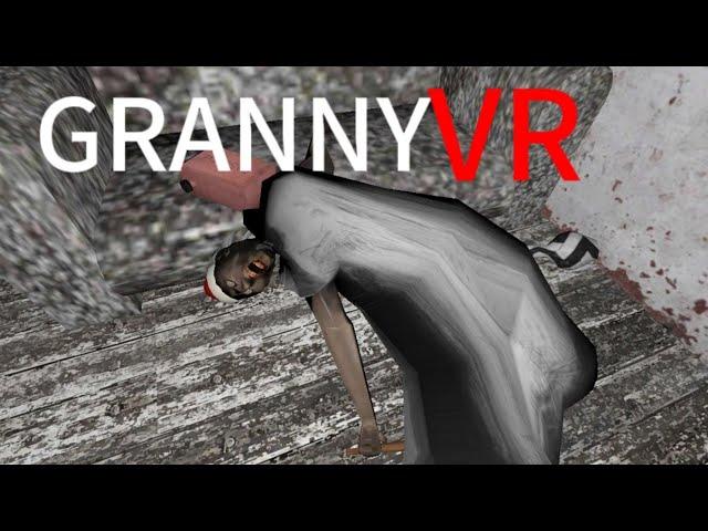 Я живу у бабушки(смешное прохождение)️Granny vr #19