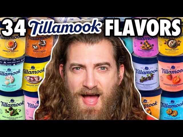 We Tried EVERY Tillamook Ice Cream Flavor