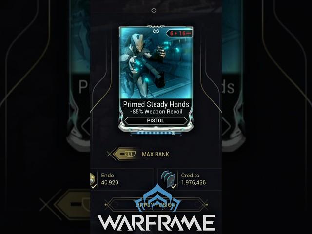 Baro Ki'Teer: Primed Steady Hands #warframe #warframecommunity #playwarframe #shorts #barokiteer