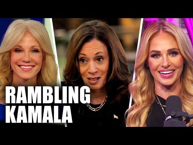 Kellyanne Conway & Tomi Lahren REACT To DISASTROUS Kamala Harris Interview | Tomi Lahren is Fearless