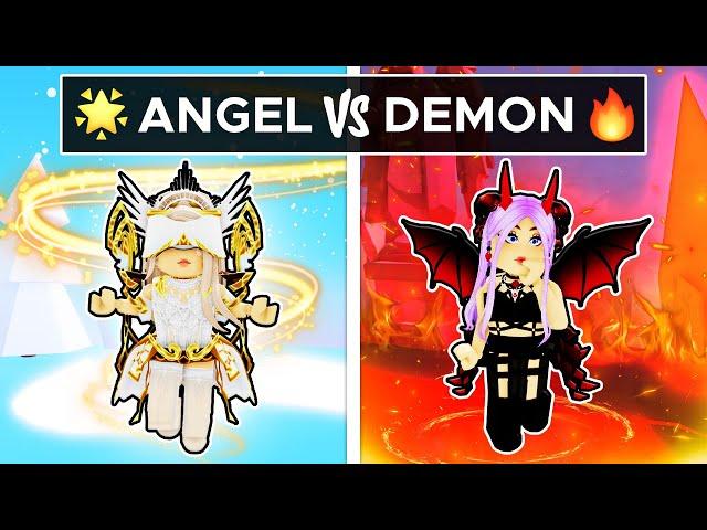 ANGEL vs DEMON in Roblox!