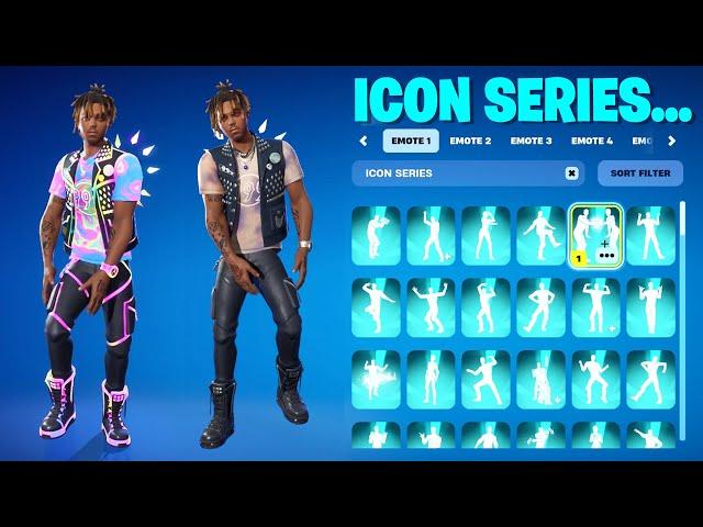 ALL FORTNITE ICON SERIES DANCES & EMOTES