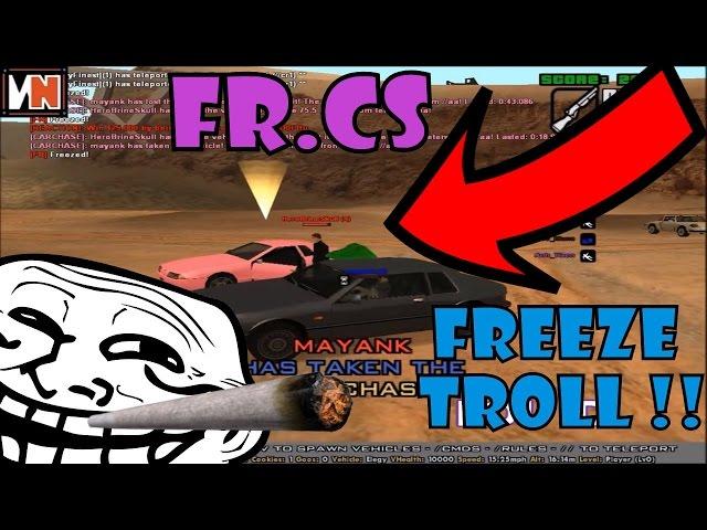 [CLEO] FR.CS - Freeze Player Car TROLL FREE DOWNLOAD SAMP 0.3.7 (2017)