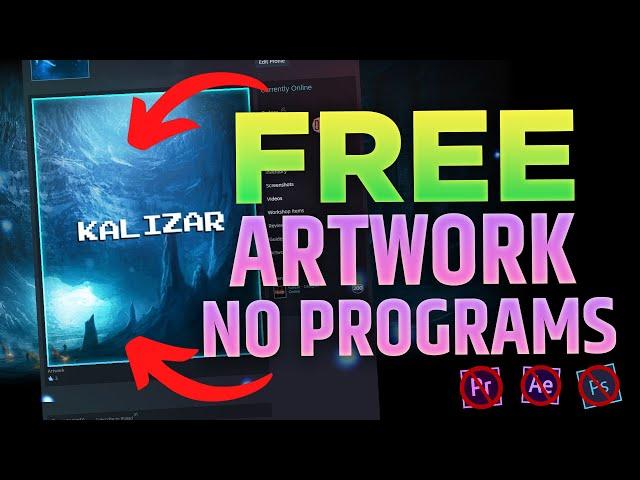 HOW TO MAKE ARTWORK SHOWCASE ON STEAM | FREE | NO PROGRAMS | 2023