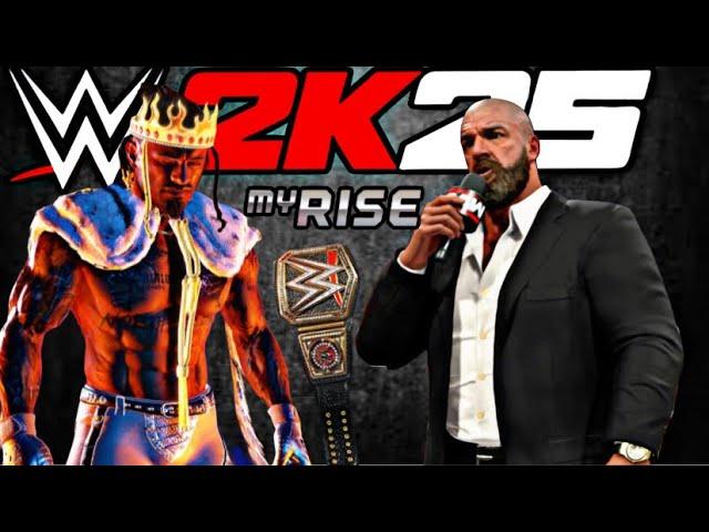 WWE 2K25 MY RISE PART 1 - I GOT My AZZ WHOOPED On RAW !