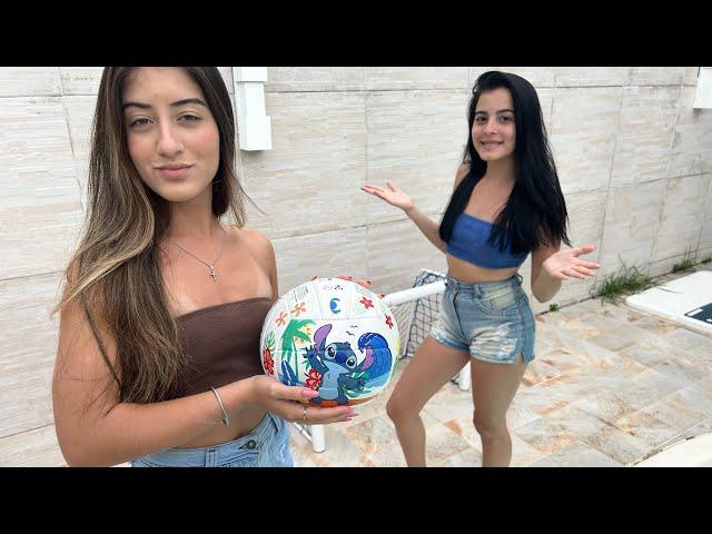 Desafio do FUTEBOL ️ na Piscina - Pool Challenge!