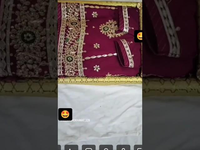 Rajputi poshak packing ideas #shorts #short #padlo #rajputiposhak