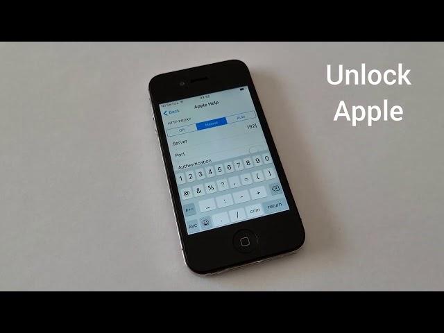 Fully Bypass iPhone 4,4s,5,5s,5c,SE,6 Activation lock without Apple ID Forget Password