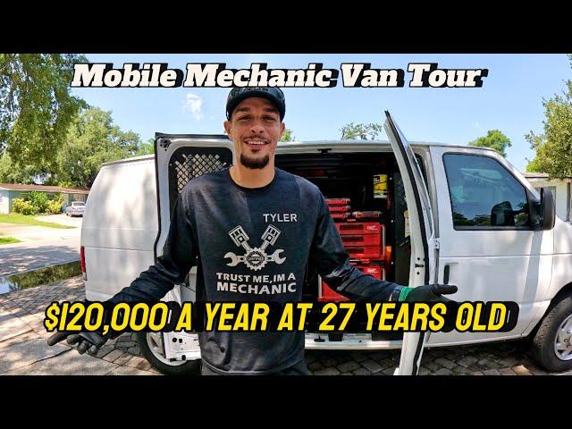 Mobile Mechanic Van Tour - $120,000 a Year Revenue