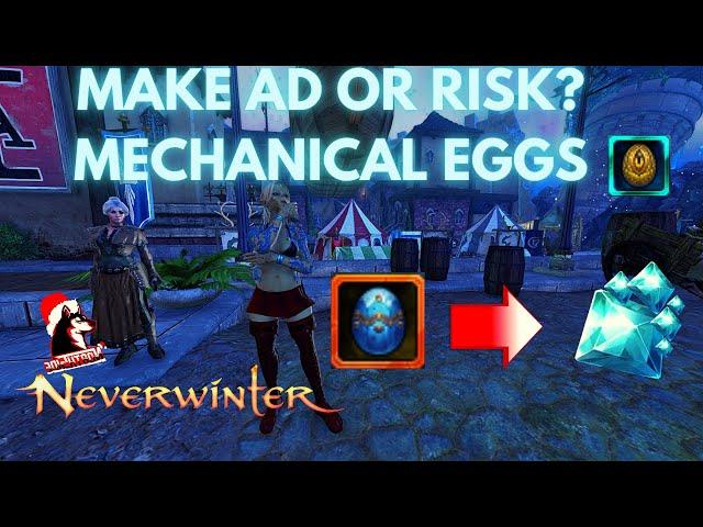 Neverwinter Mod 22 - MAKE Astral Diamonds Or RISK Mechanical Dragon Eggs Northside