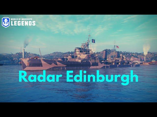 Radar Edinburgh Dominates | World of Warships: Legends