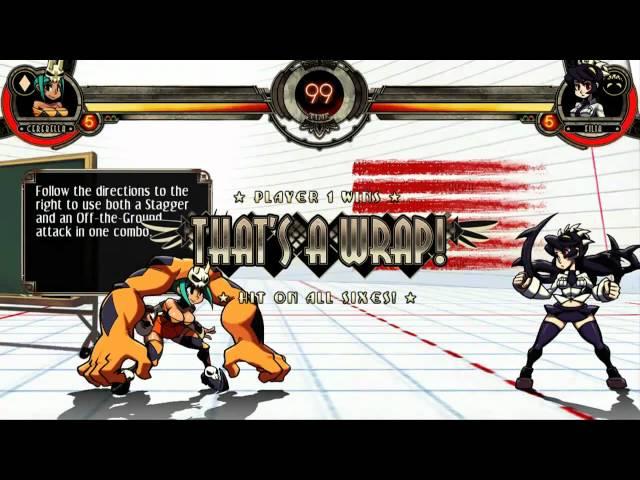 Skullgirls Tutorial Mode Chapter 4