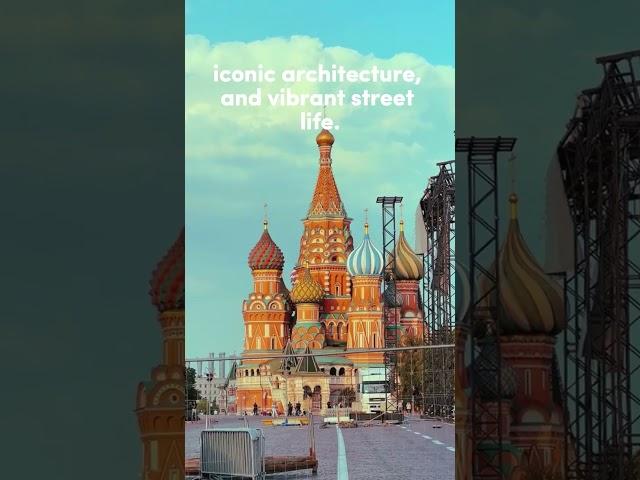 10K |  Walking Tour of Moscow, Russia #shorts #russia #moscow