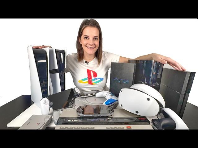 TODAS  las PLAYSTATION 30 años de HISTORIA