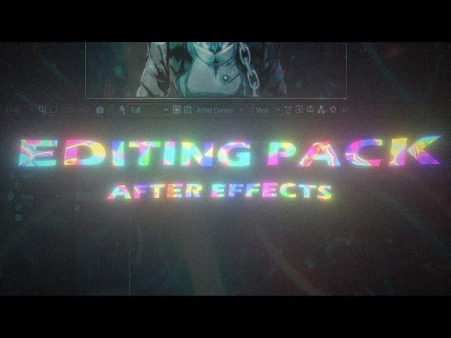 EDITING PACK/PRESET PACK | After Effects *FREE* PACK (Shakes,CC,Text,Overlays,Particles,etc)