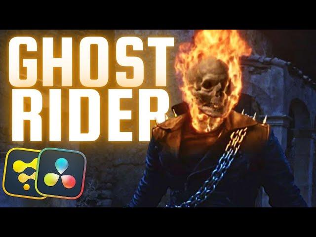 Become Ghost Rider in Davinci Resolve!