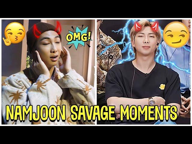 BTS Namjoon Savage Moments