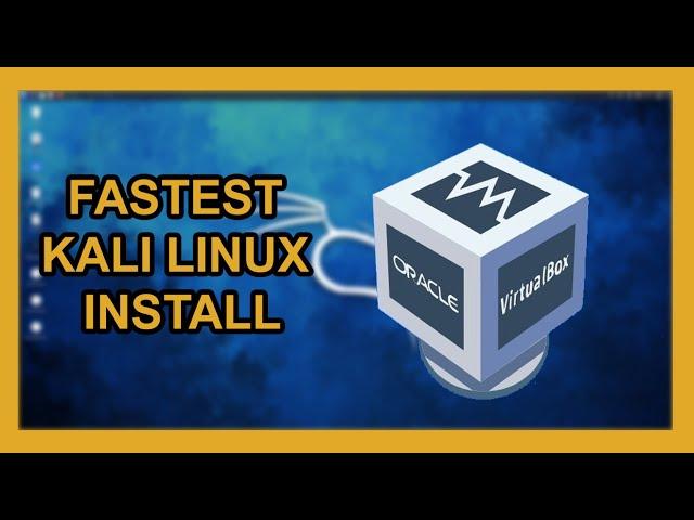 How To Install Kali Linux In Virtual Box + Guest Additions Fix