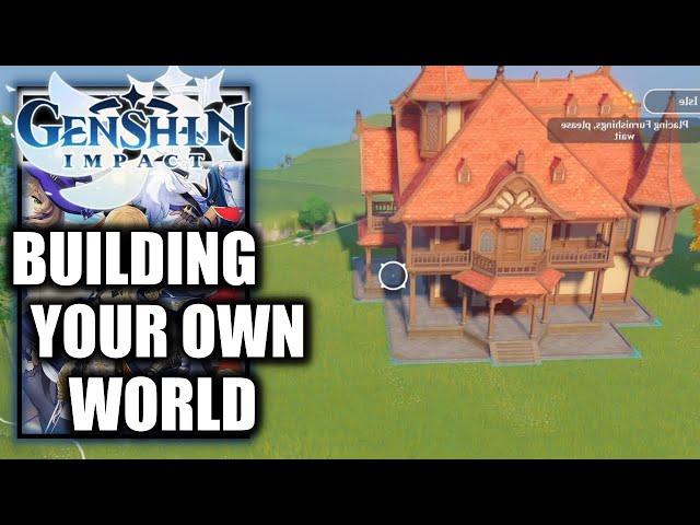 Genshin Impact – Building Your Own House / World / Furniture