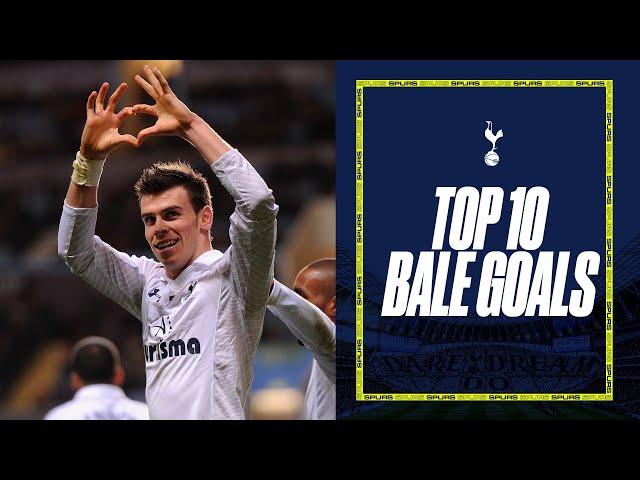 TOP 10 GARETH BALE GOALS FOR SPURS 