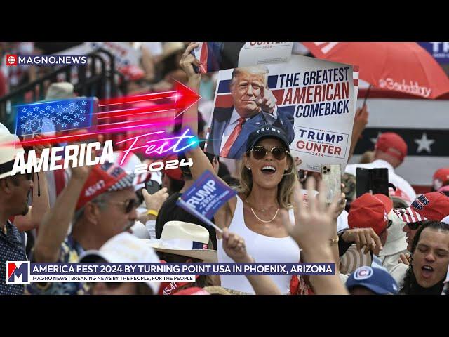  Day 3 of America Fest 2024 by Turning Point USA in Phoenix, Arizona (Dec 21, 2024) [LIVE]