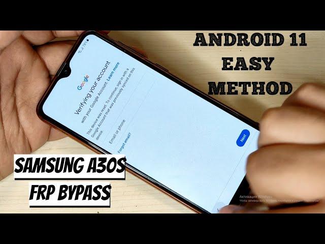 Samsung A30s (SM-A307FN) Android 11 Frp Bypass 2022 | No Pc | No Any Tool