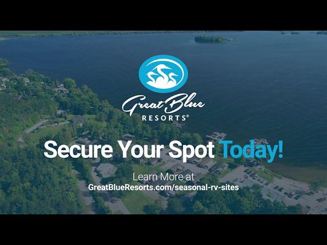 Discover Seasonal RV Sites at Great Blue Resorts – Your Home Away From Home!