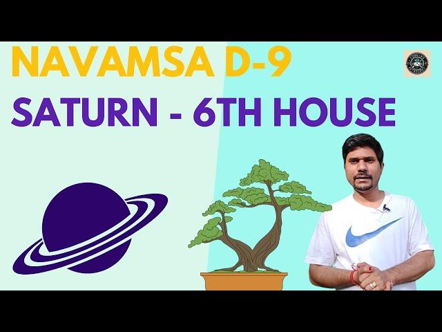 Saturn in 6th House in D-9 Navamsa Chart - Vedic Astrology