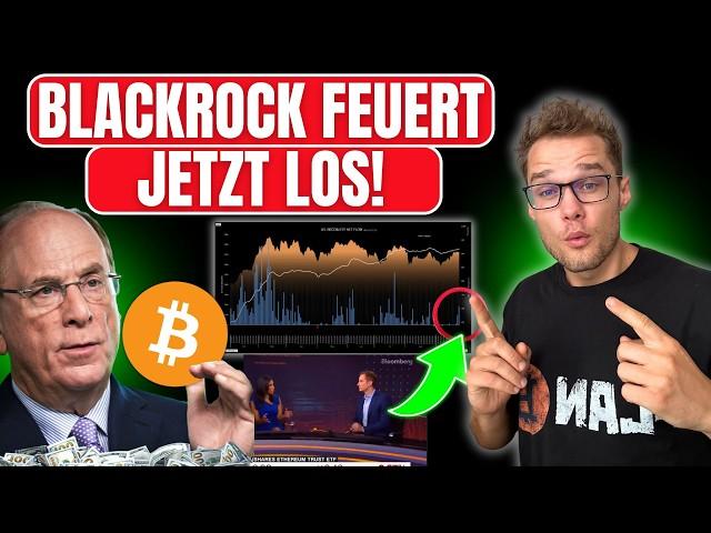 So hat Blackrock JETZT vor die Inlfow Zahlen zu pushen!! Ausbruch unvermeidbar!