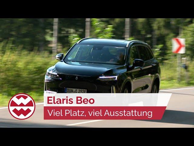 Elaris Beo: Familien-Elektro-SUV, viel Platz, viel Ausstattung - World in Motion | Welt der Wunder